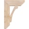 Ekena Millwork Legacy Slat Smooth Bracket, Douglas Fir, 5 1/2"W x 20"D x 28"H BKT06X20X28LEC06SDF - alternate 2